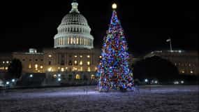 Washington, DC: Holiday Lights Nighttime Bus Tour