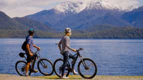 Te Anau: River Jet Boat and Bike Ride Tour with Local Guide
