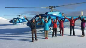 Franz Josef Town: 3-Glacier Helicopter Ride with Landing