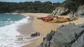 Mare e Sole Beach: Guided Kayak Trip