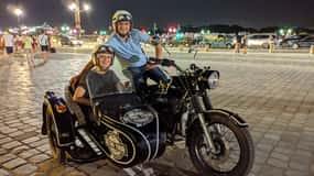 Bordeaux: Nighttime Sidecar Tour with Wine Tasting