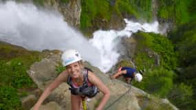 Ötztal: Via Ferrata Climbing at Stuibenfall