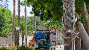 Cartagena, Spanje: Panoramische dubbeldekker bustour