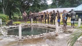 NADI : Visite de la piscine de boue et de la source thermale naturelle de Tifajek