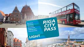 Riga: Pase turístico de la ciudad de la luz