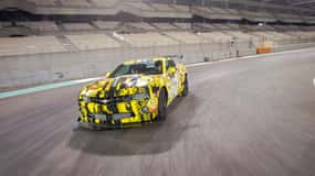 Circuito de Yas Marina Paseo en taxi Chevrolet Drift para pasajeros