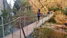 Chulilla: Pontes Suspensas e Canyon Private Hiking Day Tour