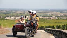 Meursault: Tour of the Vineyards on Motorbike with Sidecar