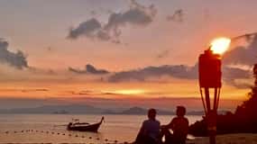 Krabi: Koh Hong Sunset Tour w/ Buffet Dinner & Night Snorkel