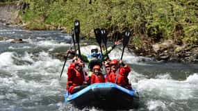 Rafting no rio Noce em Val di Sole