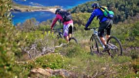 Sunset Mountain bicicletta elettrica Golfo di Saint-Tropez