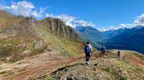 From Anchorage: Chugach State Park Guided Alpine Trek