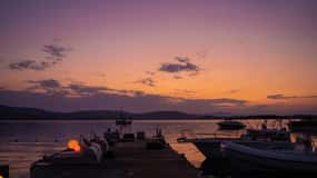Vourvourou: Sunset Cruise to Diaporos Island & Blue Lagoon
