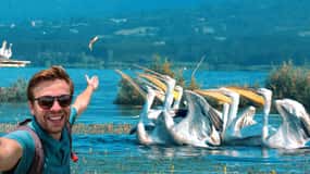 Au départ de Thessalonique : Excursion privée d'une journée au lac de Kerkini