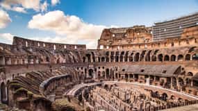 Rome : Accès aux arènes du Colisée et visite guidée de la Rome antique