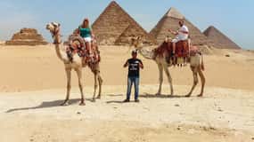 Kairo: Pyramiderna Pyramiderna, Sakkara & Memphis Rundtur med lunch