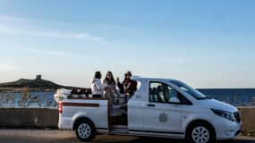 Palermo: Grand Tour in Cabriolet CruiserCar with Prosecco
