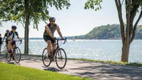 Cidade de Quebec - E-Bike Tour ao longo do Rio São Lourenço