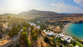 From Rhodes: Lindos Village and Acropolis Guided Tour