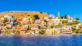 From Rhodes: Symi Island Day Trip by Boat with Hotel Pickup