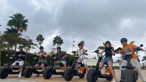 Maspalomas: 2-Seater Chopper E-Scooter Rental