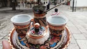 Sarajevo: mercato cittadino di Sarajevo, tour di degustazione gastronomica della città vecchia