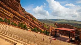 From Denver: Red Rocks and Foothills Half-Day Guided Tour
