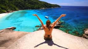 Phuket/Khao Lak: Hurtigbåttur med lunsj på Similan-øyene
