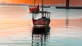 Doha: Traditional Dhow Cruise With Sunset & Skyline View