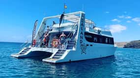 Sud-est de Fuerteventura : Croisière en bateau avec déjeuner et boissons