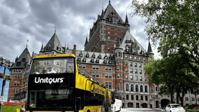 Cidade do Quebeque: Excursão de autocarro expresso de dois andares de uma hora