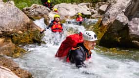Vanuit Split/Šestanovac: Canyoning op de Cetina rivier