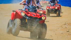 Cabo: Tour in ATV della spiaggia e del deserto con degustazione di Tequila