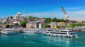Istanbul: Guided Bosphorus Cruise & Golden Horn Bus Tour