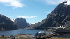 Helicopter Flight Over Sutherland Falls