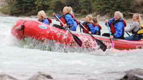 Jasper National Park Gezinsvriendelijk Rafting Avontuur
