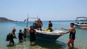 Mylopotas: Boat Cruise and Shipwreck Scuba Diving