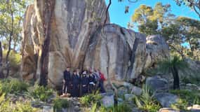 From Perth or Baldivis: Perth Hills Hike, Wine, & Dine Tour