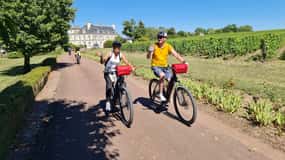 Au départ de Saumur : Vallée de la Loire - Voyage privé de 2 jours à vélo sur le thème du vin
