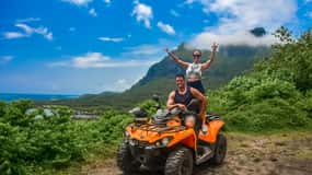 Bora Bora: Combo ATV & Jet Ski Day Trip with Polynesian BBQ