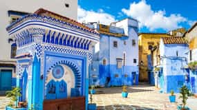 Depuis Casablanca : Excursion à Chefchaouen en train à grande vitesse