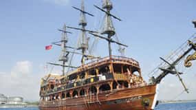 City of Side: Side & Caretta Bay Boat Trip w/ Lunch & Drinks