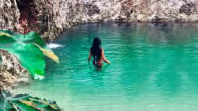 Tulum: Swim in Cenote Kaab Ha with Lunch