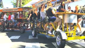 Sacramento: Pedal Bar Tour with 2 Stops