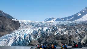 Juneau: Mendenhall Glacier Canoe Paddle and Hike
