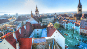 From Brasov: Private Sibiu and Balea Waterfall Day Trip
