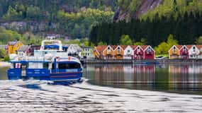 From Bergen: Fjord cruise & guided mountain hike
