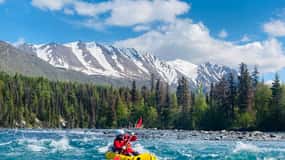Packrafting Kenai River - Seward Departure