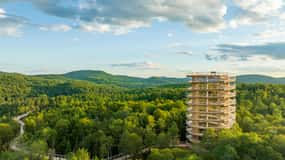 Mont-Tremblant: Observatório na copa das árvores e passeio auto-guiado