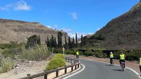 Maspalomas: Ayagaures E-Bike Excursión por la montaña Tapas opcionales
